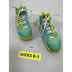 Womans Moolah Phantom Mid High Top Sneakers 9 Multicolor Laceup Round Toe